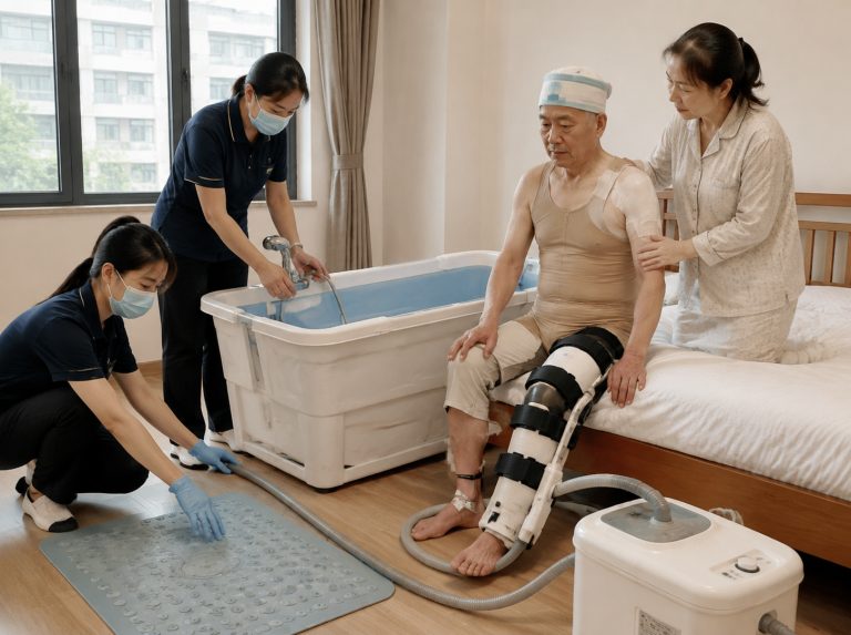 玄武区术后康复居家助浴服务